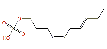 (4Z,7E)-4,7-Decadienyl sulfate